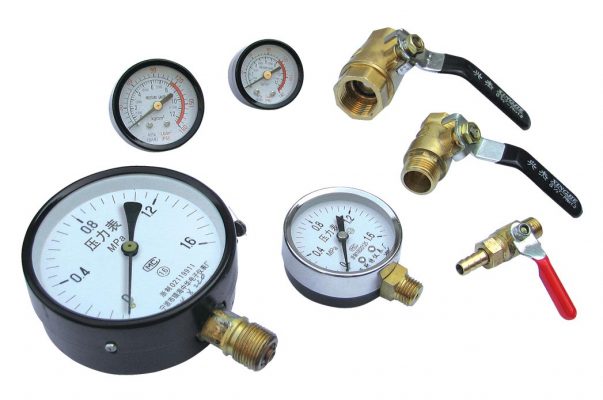 Phụ tùng máy nén khí: Các loại van và đồng hồ đo
